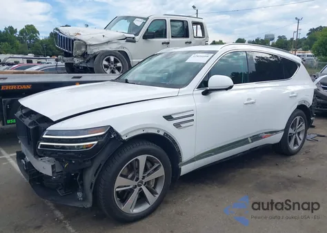 2021 Genesis Gv80 3.5T Awd Advanced из США, поврежденный, VIN KMUHCESC2MU064597